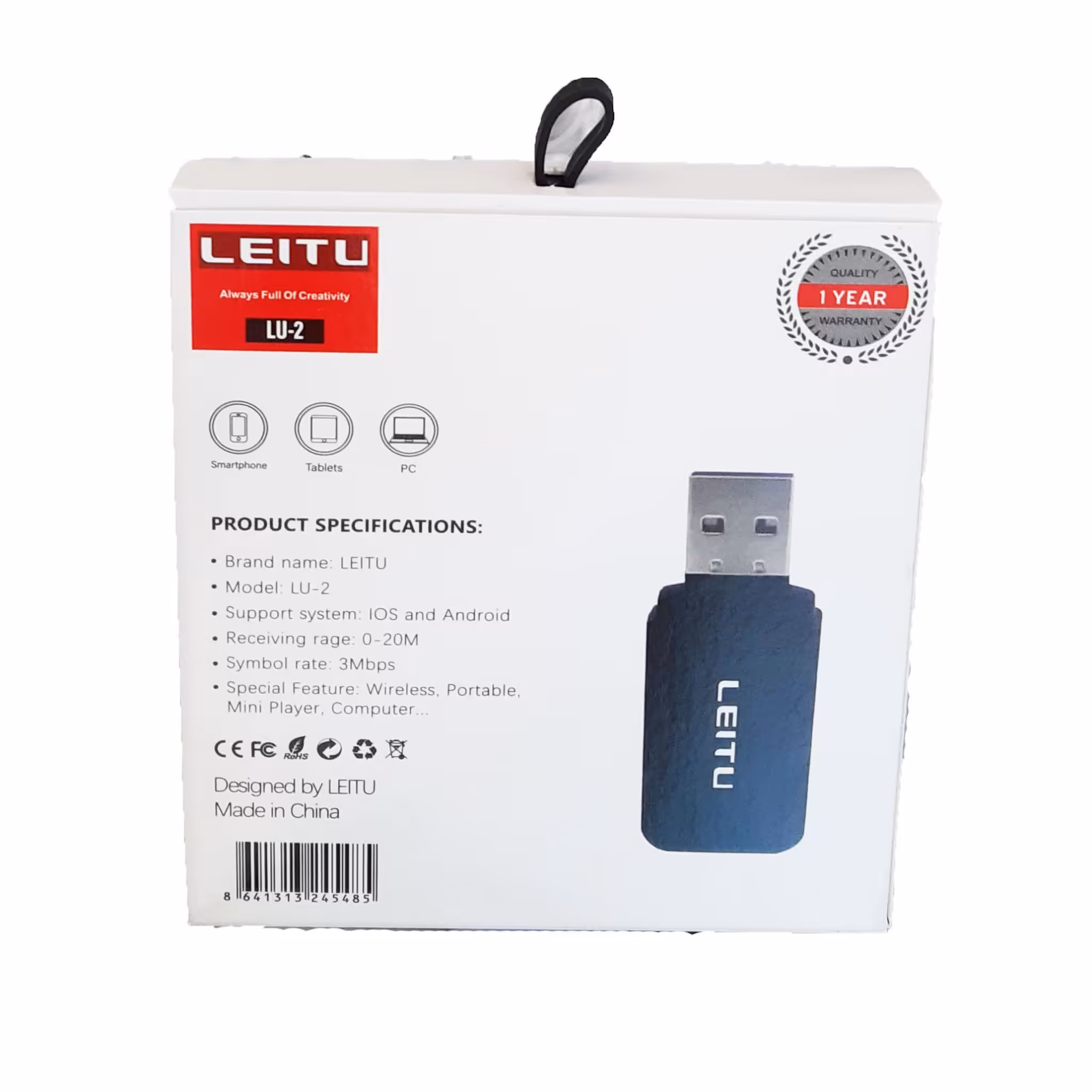 دانگل بلوتوثی لیتو مدل LU-2