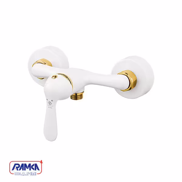 شیر توالت میشکا سفید طلایی کاویان