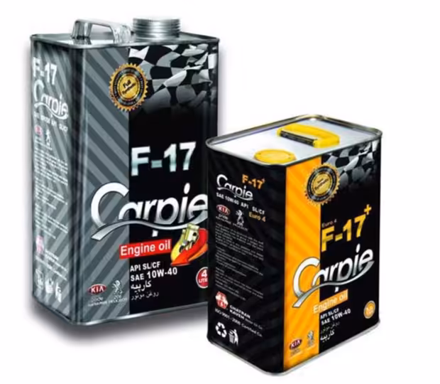 روغن موتور خودرو کارپیه مدل F-17 ظرفیت 1 لیتر
