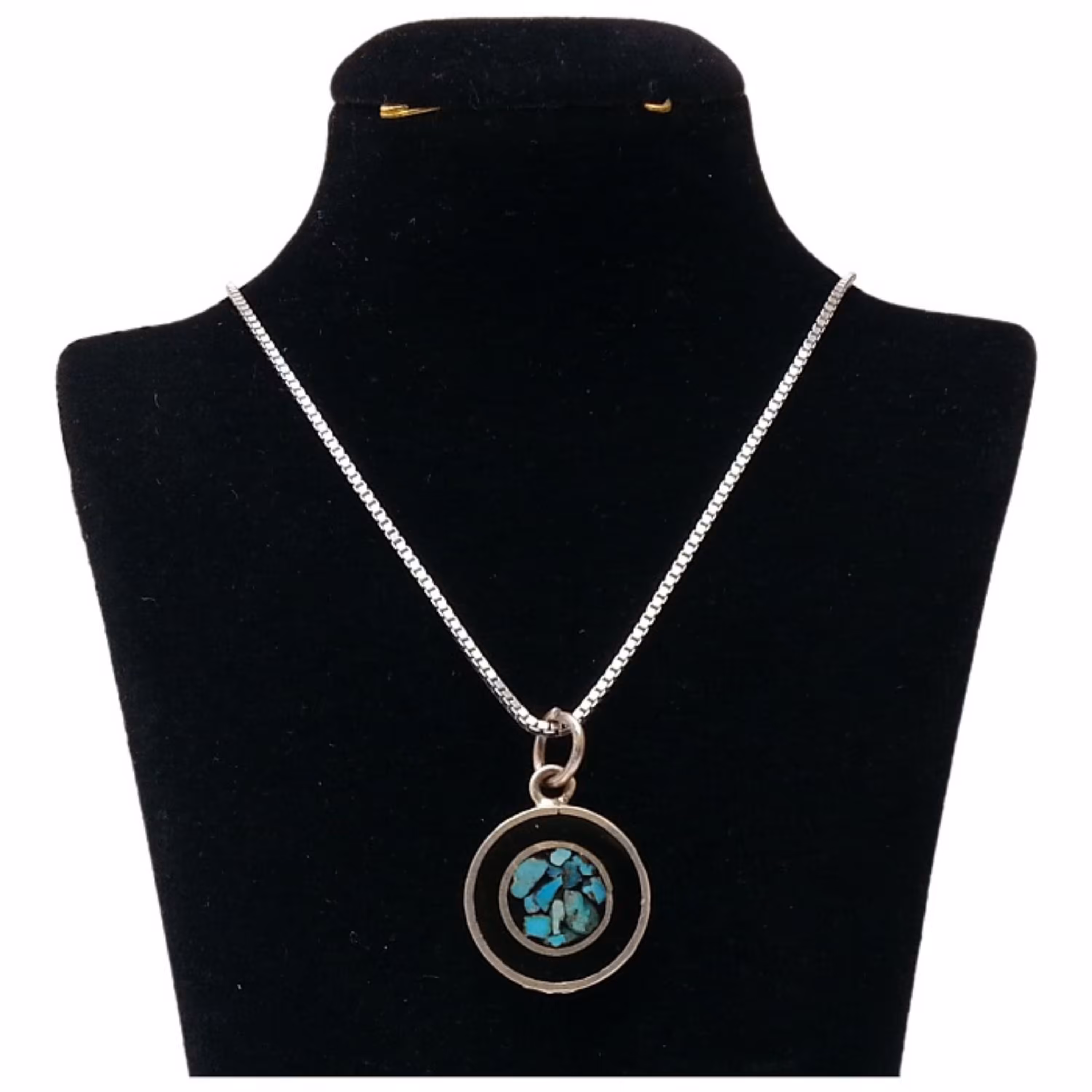 گردنبند نقره زنانه فیروزه کوب کد ZIFK33 فیروزه نیشابور زنجیر نقره