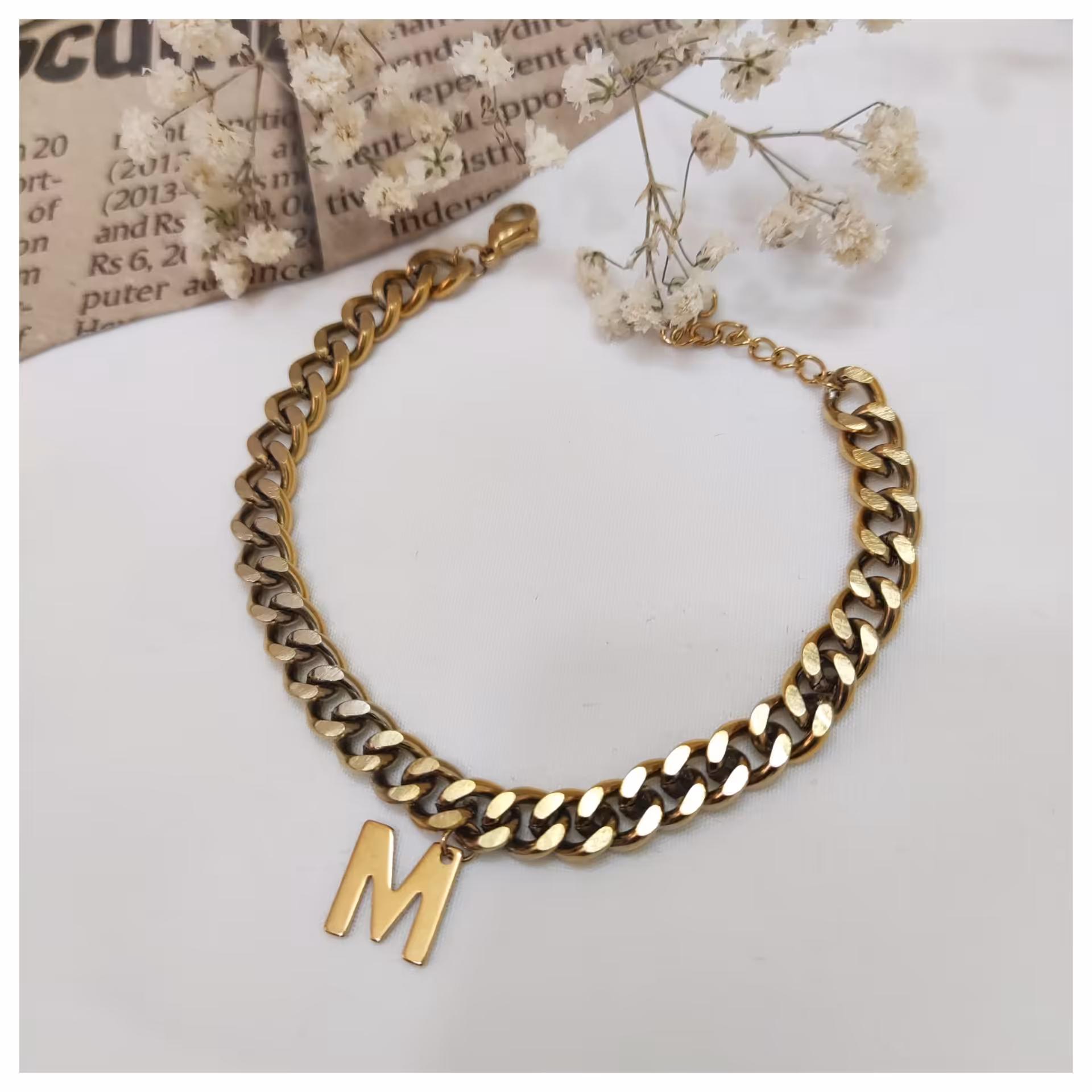 دستبند کارتیر استیل با حروف انگلیسی ، کد 251