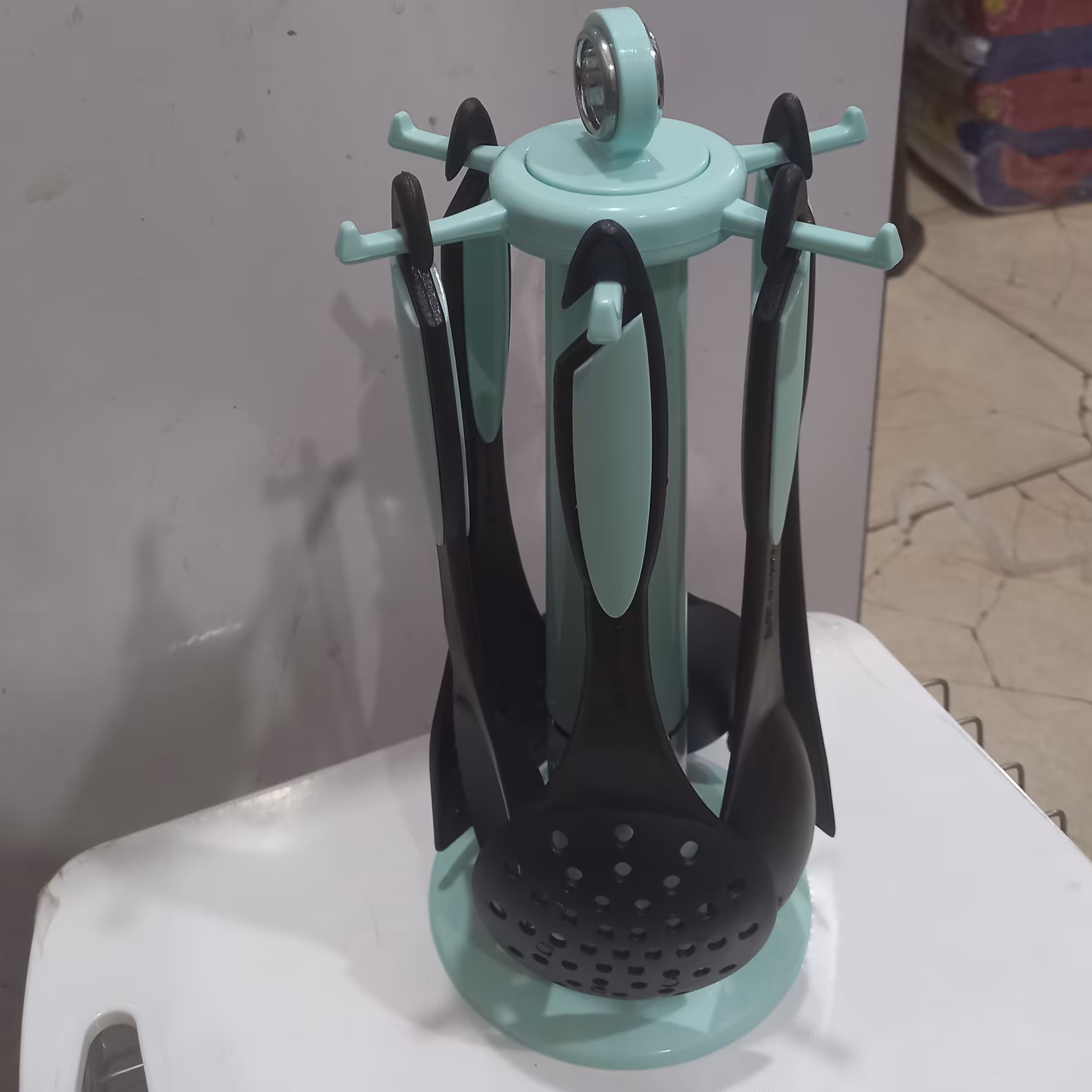 ست7 پارچه کفگیر ملاقه کوچک