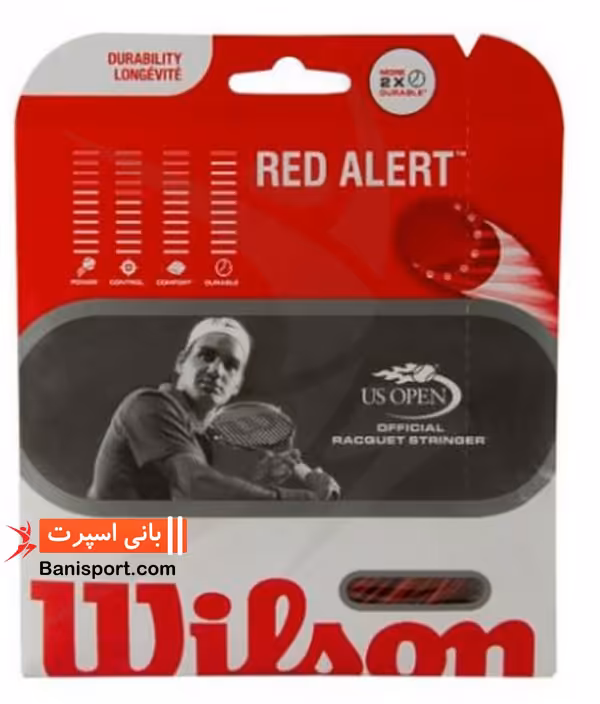 زه تنیس Wilson red alert
