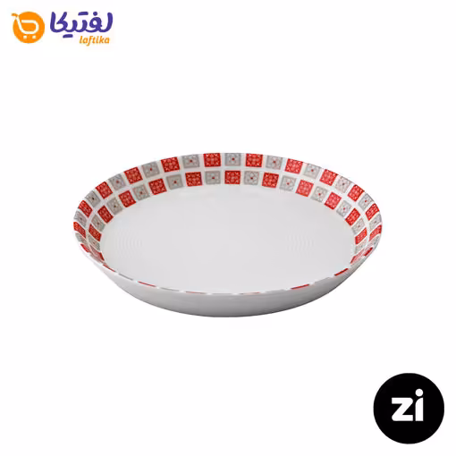 بشقاب گود چینی زرین Zi فرم اس روشان سایز 19