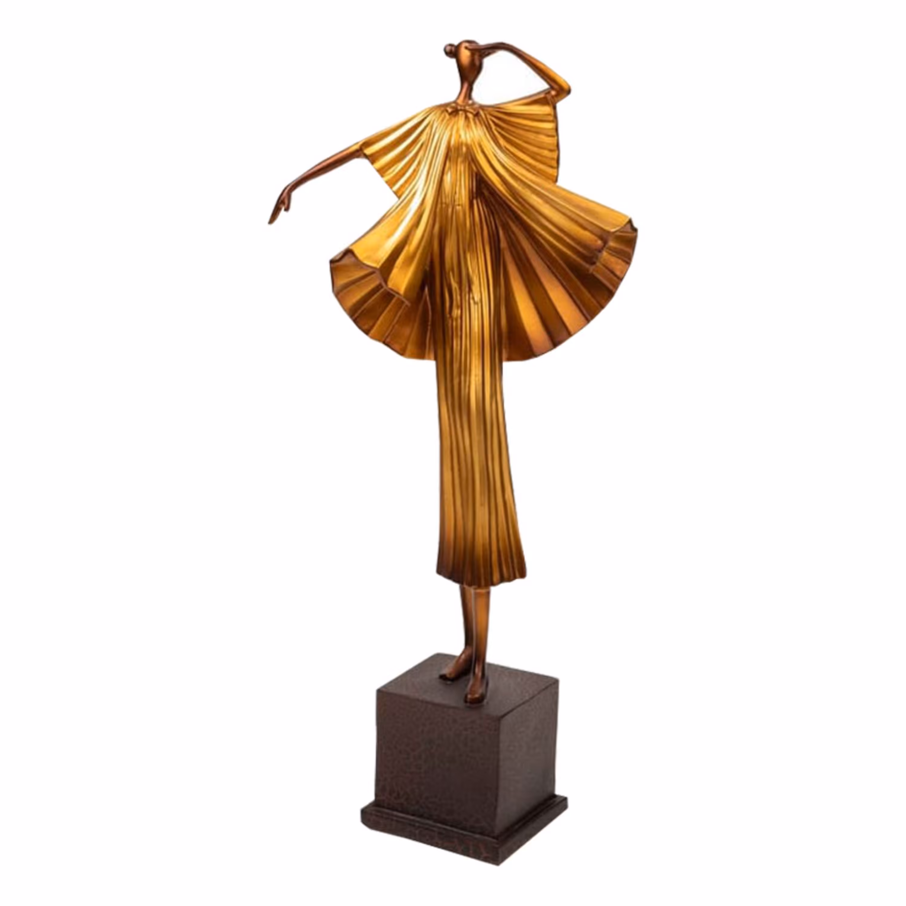 مجسمه دکوراتیو گلد کیش مدل 4937 70 سانت ارتفاع