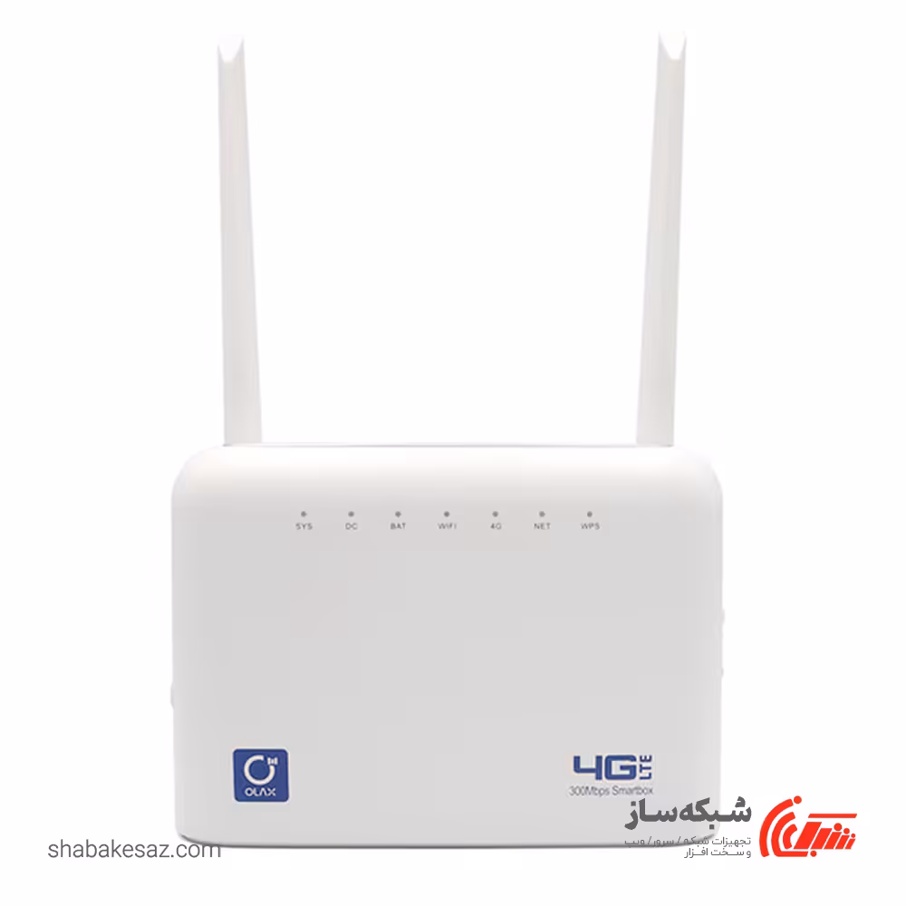 قیمت و خرید مودم سیمکارتی رومیزی LTE اولاکس OLAX AX7 Pro وایفای N300 با باتری 5000mAh - شبکه ساز
