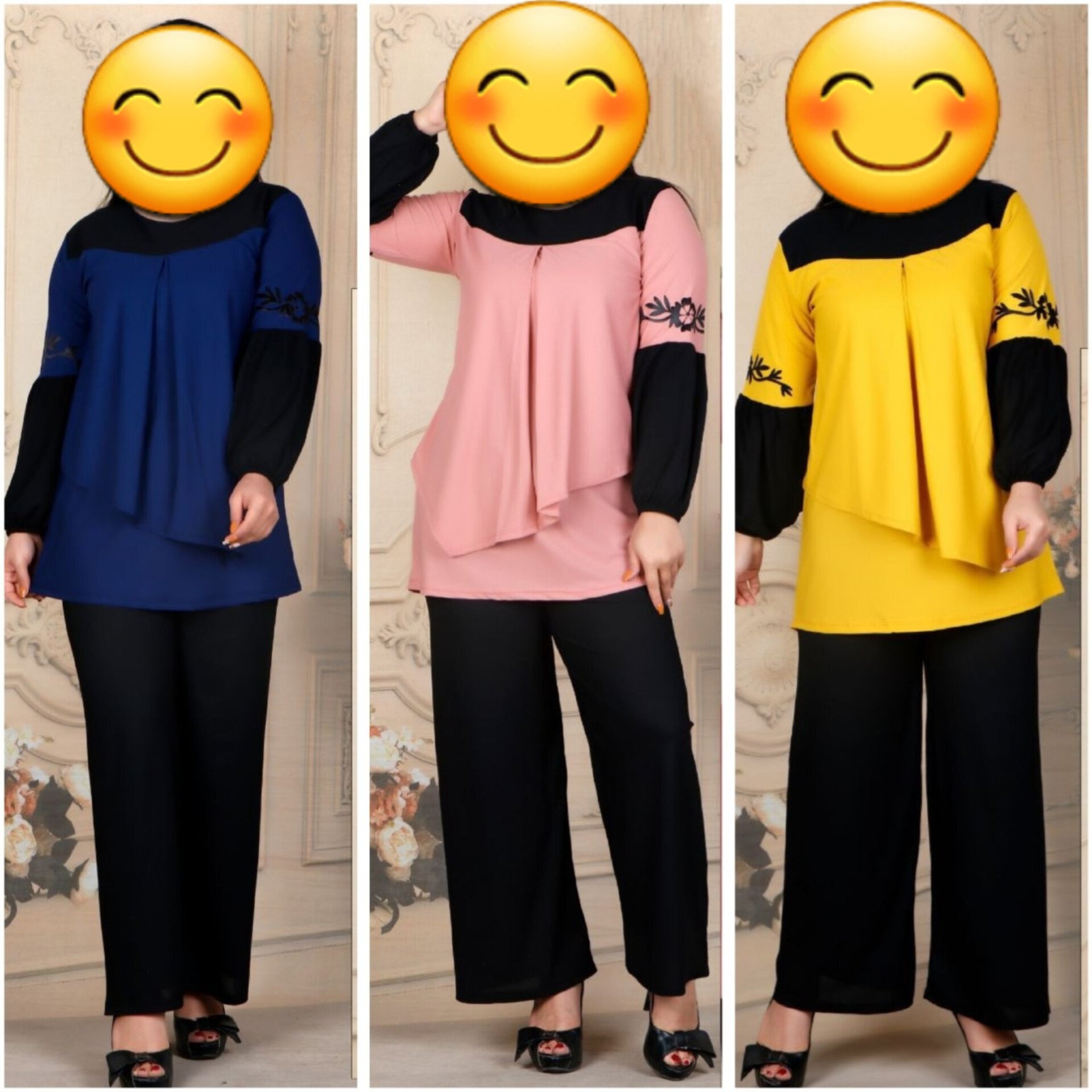 تونیک و شلوار مجلسی مدل شقایق