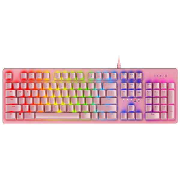 کیبورد مخصوص بازی ریزر Razer Huntsman Quartz Gaming Keyboard
