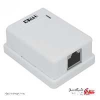 قیمت و خرید کیستون باکس CAT6 UTP کی نت K-net K-N1106 تک پورت شبکه - شبکه ساز
