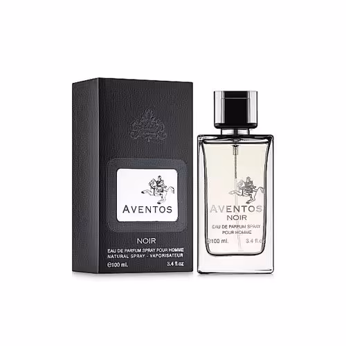 عطر ادکلن مردانه کرید اونتوس فراگرنس ورد مدل اونتوس نویر (Fragrance World Creed Aventus