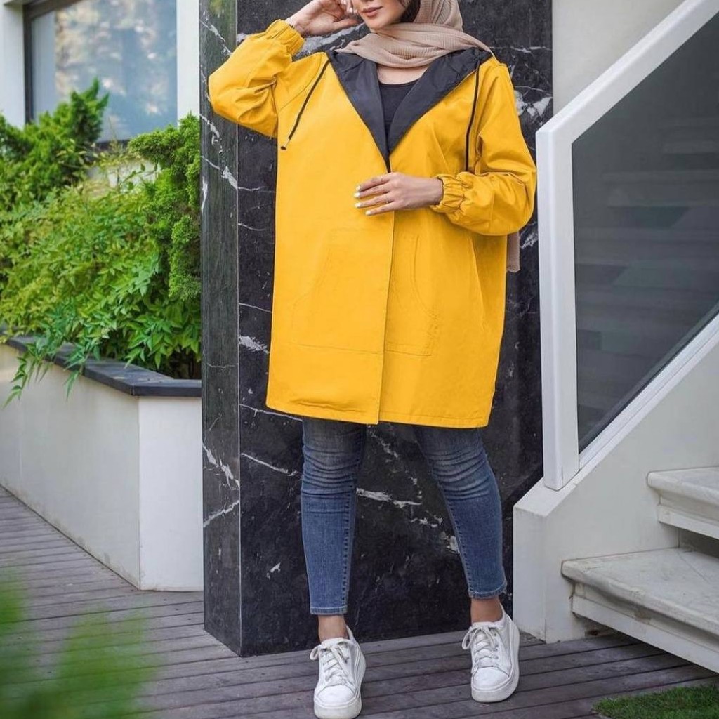 مانتو بارونی دو رو سایز 36 الی 50