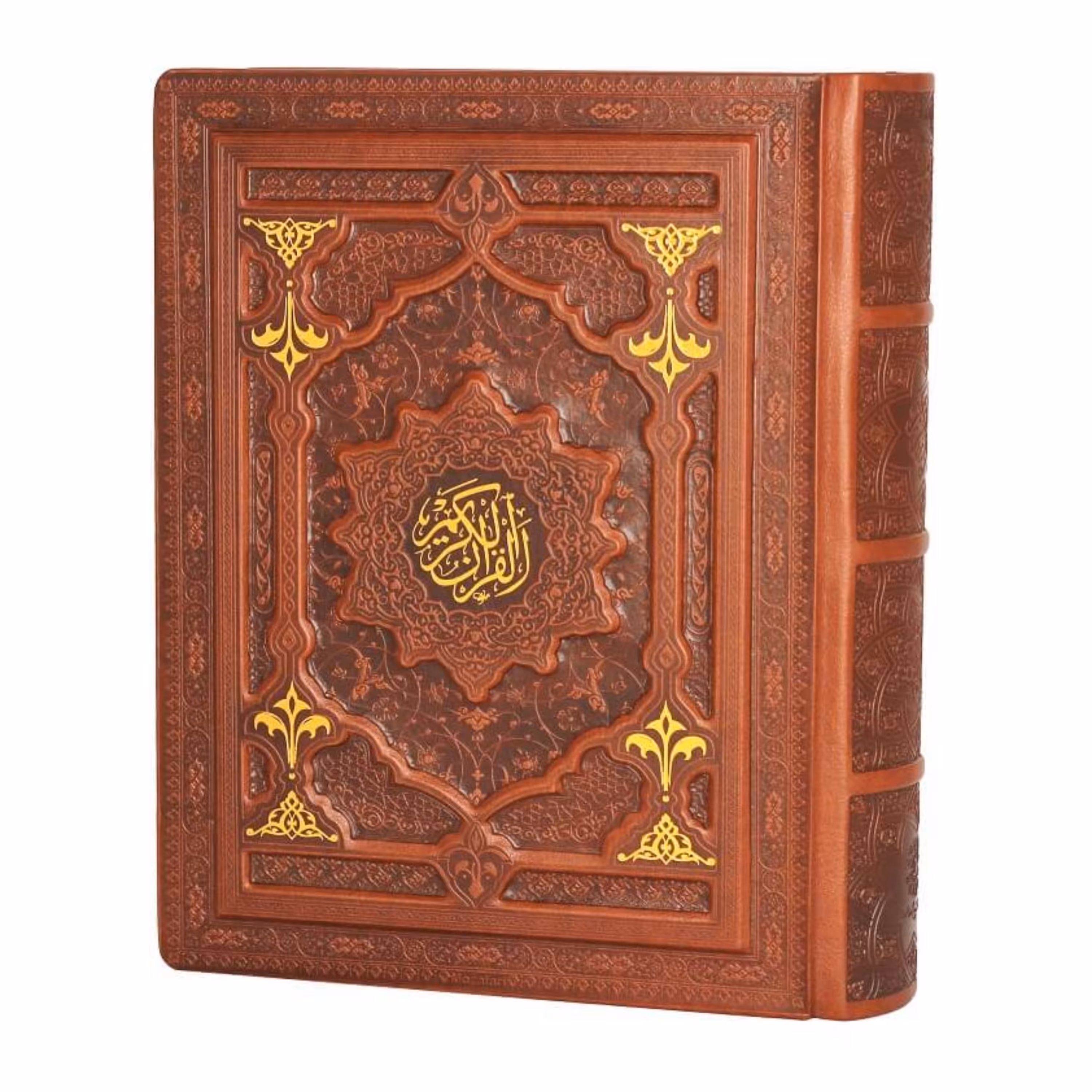 قرآن کریم در قطع وزیری همراه با قاب صندوقی