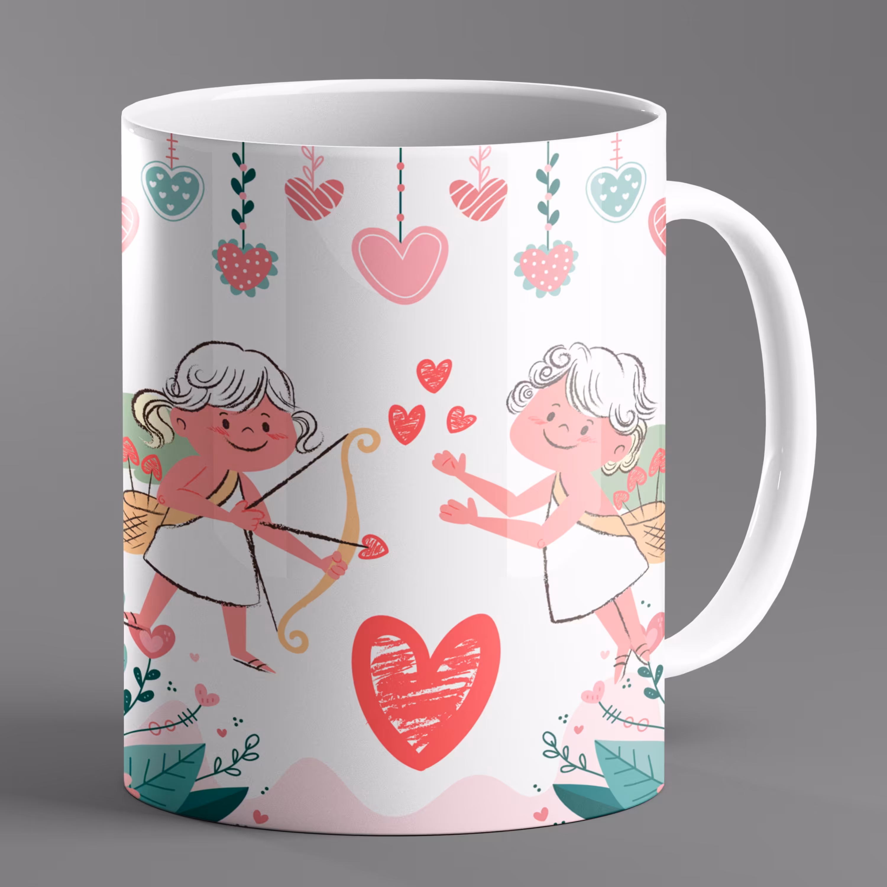 ماگ سرامیکی طرح ولنتاین 12