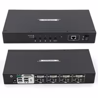 کی وی ام سوئیچ 4 پورت 5 24 DVI-I لایمستون LS-DK41