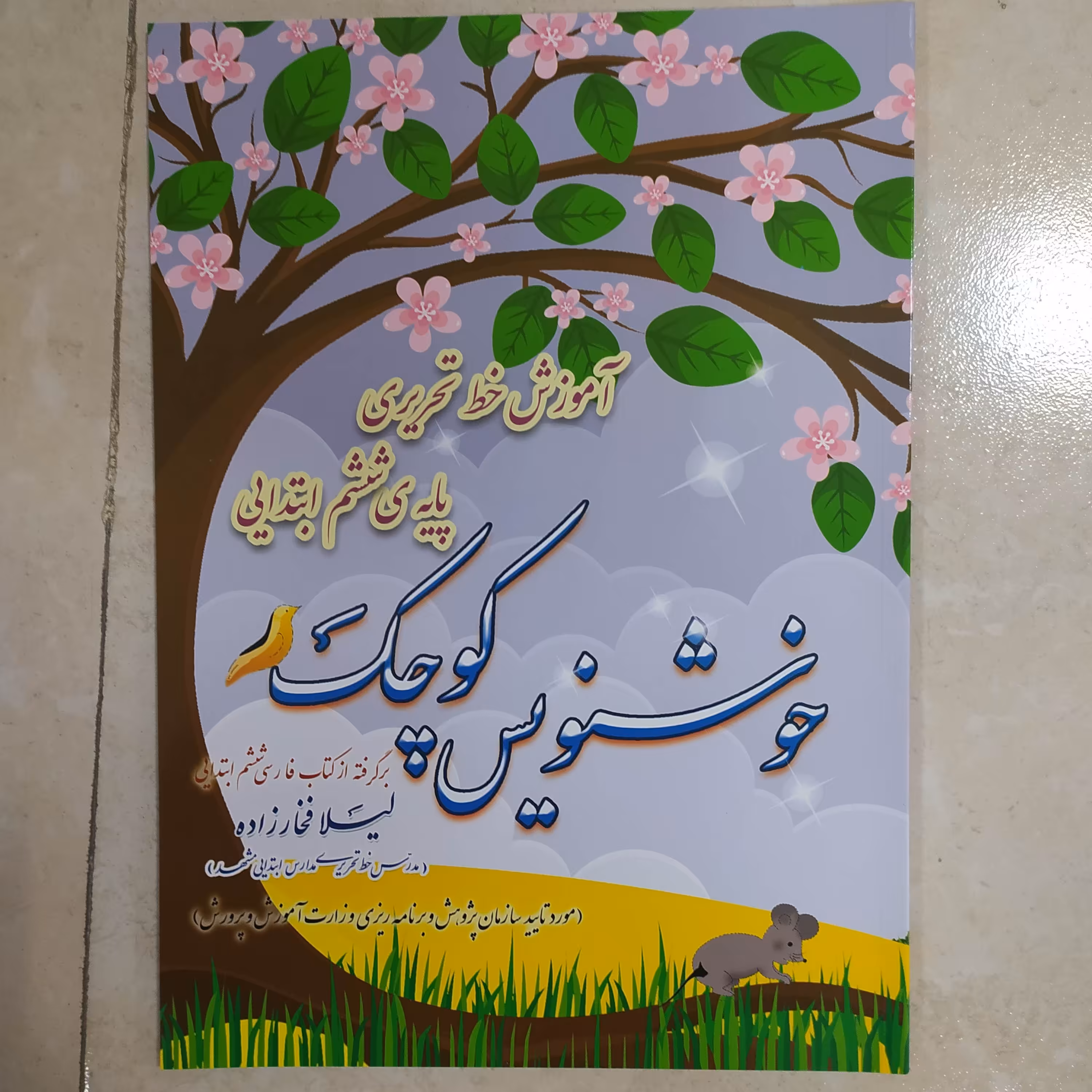 کتاب خوشنویس کوچک پایه ششم