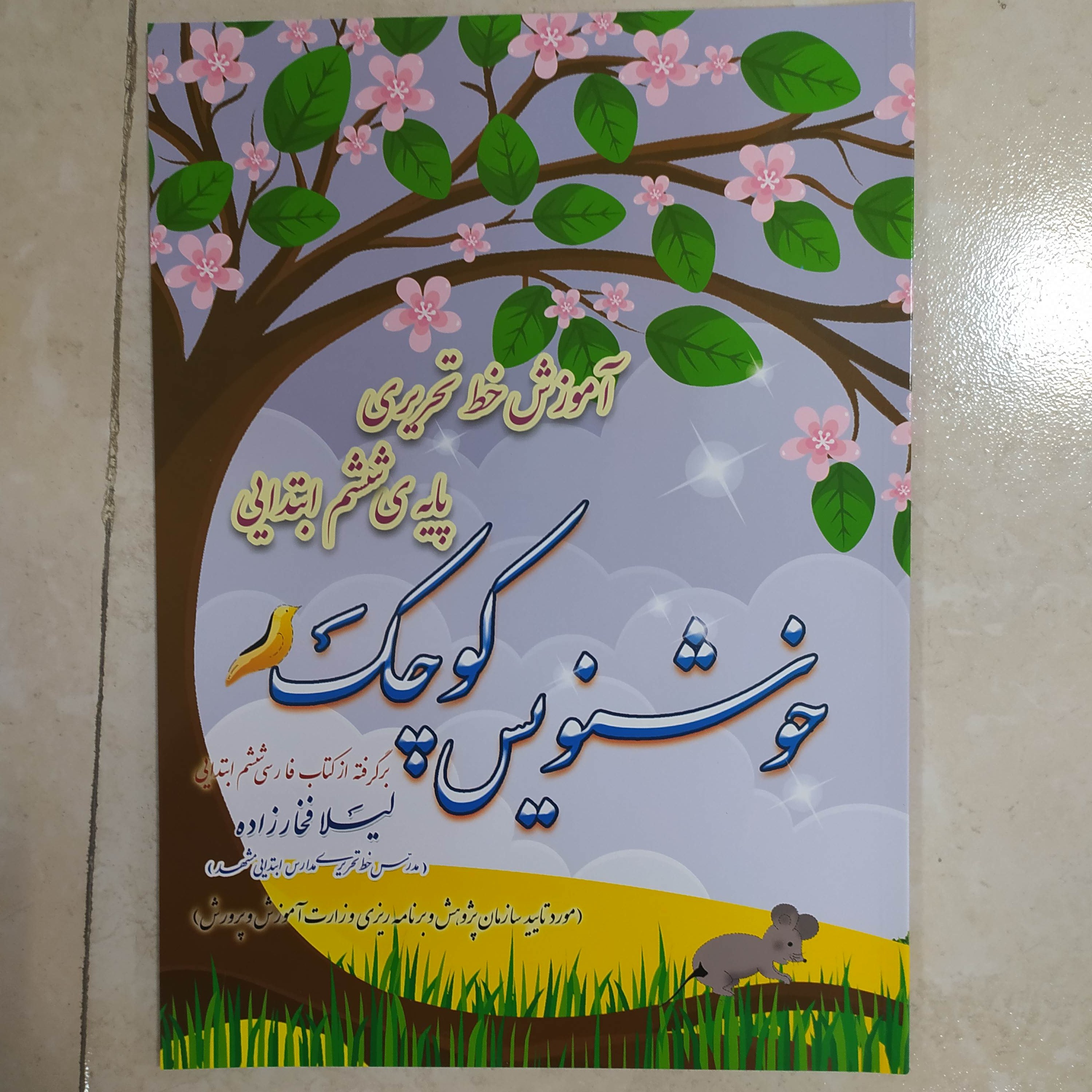 کتاب خوشنویس کوچک پایه ششم