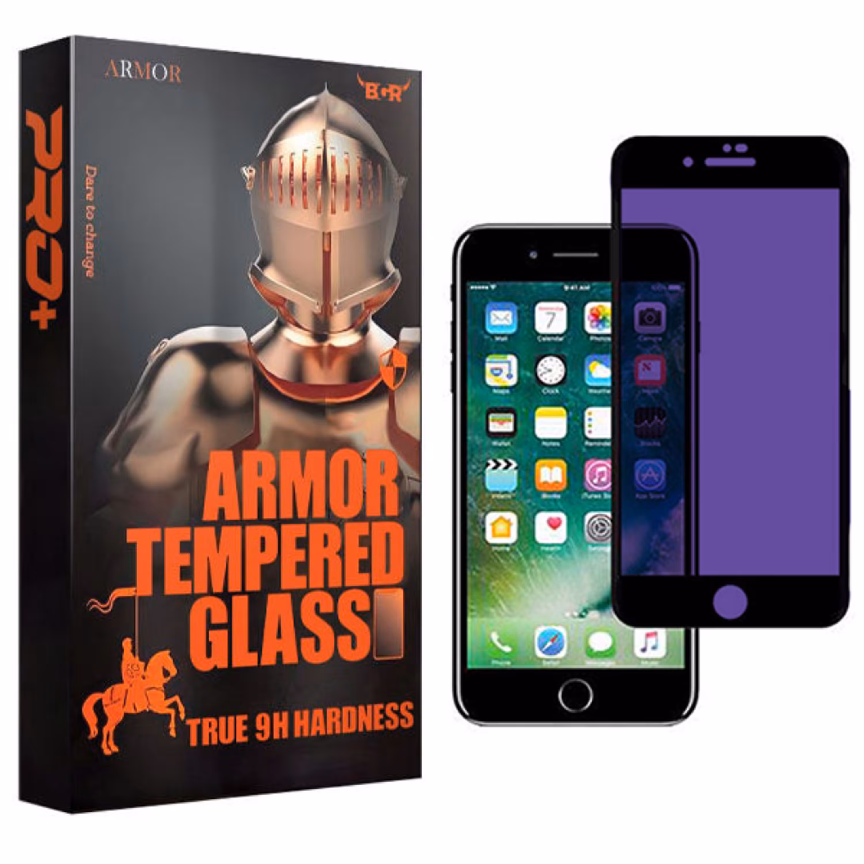 گلس آنتی بلومات آرمور مدل محافظ چشم برای گوشی موبایل Apple iPhone 6 Plus سفید