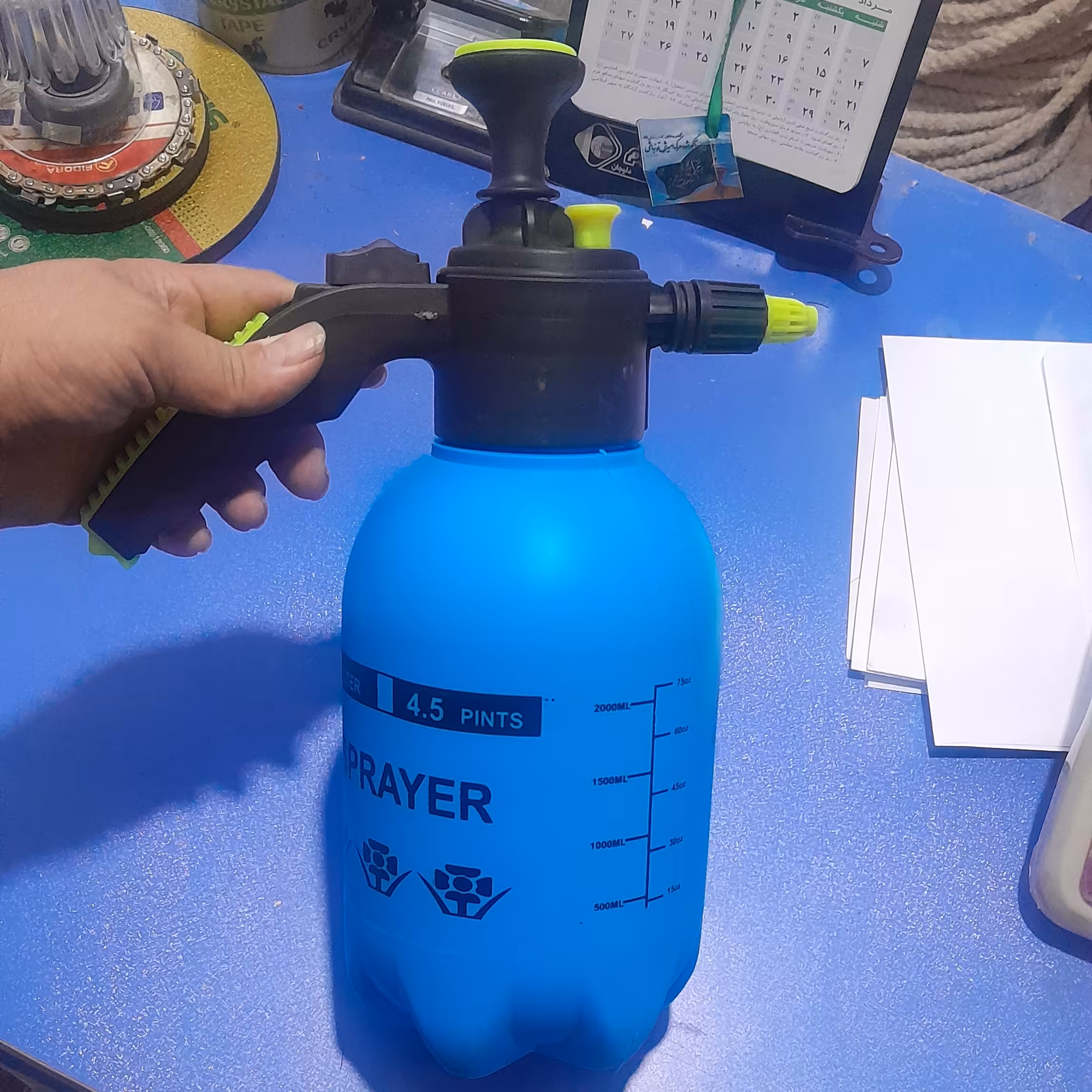 سمپاش 2 لیتری برند SPRAYER  سوپاپ دار