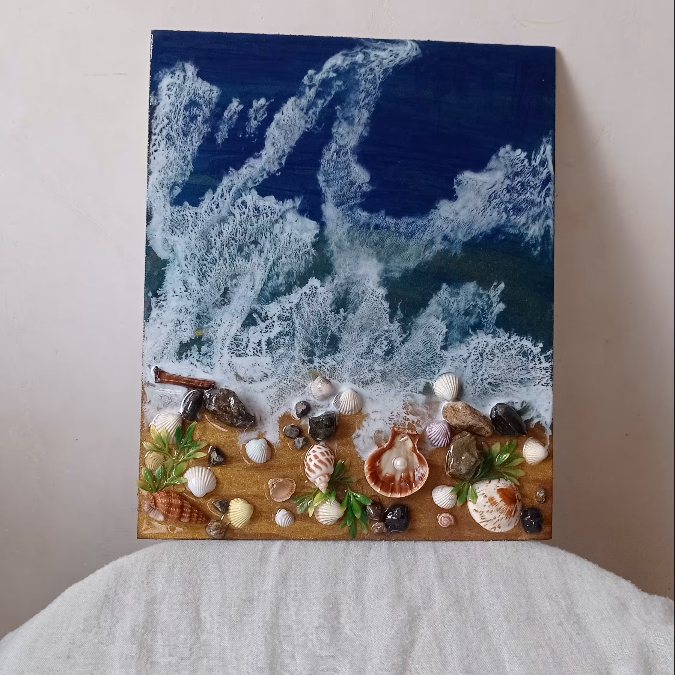 تابلو رزین طرح دریا 