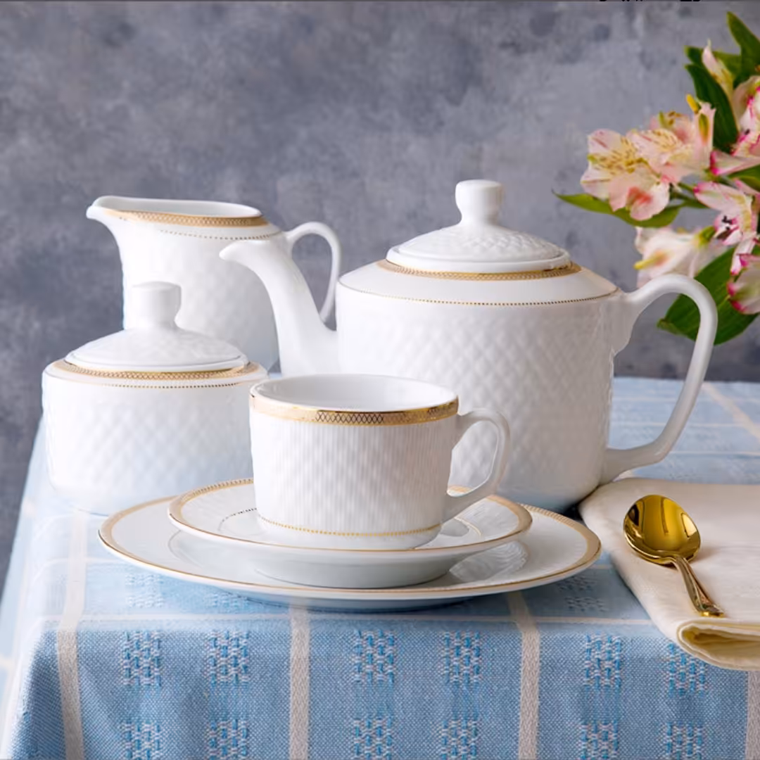 سرویس چینی زرین رادیانس سپینود (درجه عالی) 102 پارچه 12 نفره - ارسال رایگان با باربری به مرکز استان مقصد