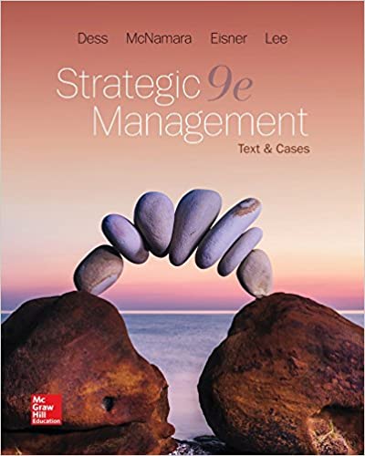  دانلود کتاب Strategic Management - Text & Cases, 9th ed, 2019 - دانلود کتاب های دانشگاهی