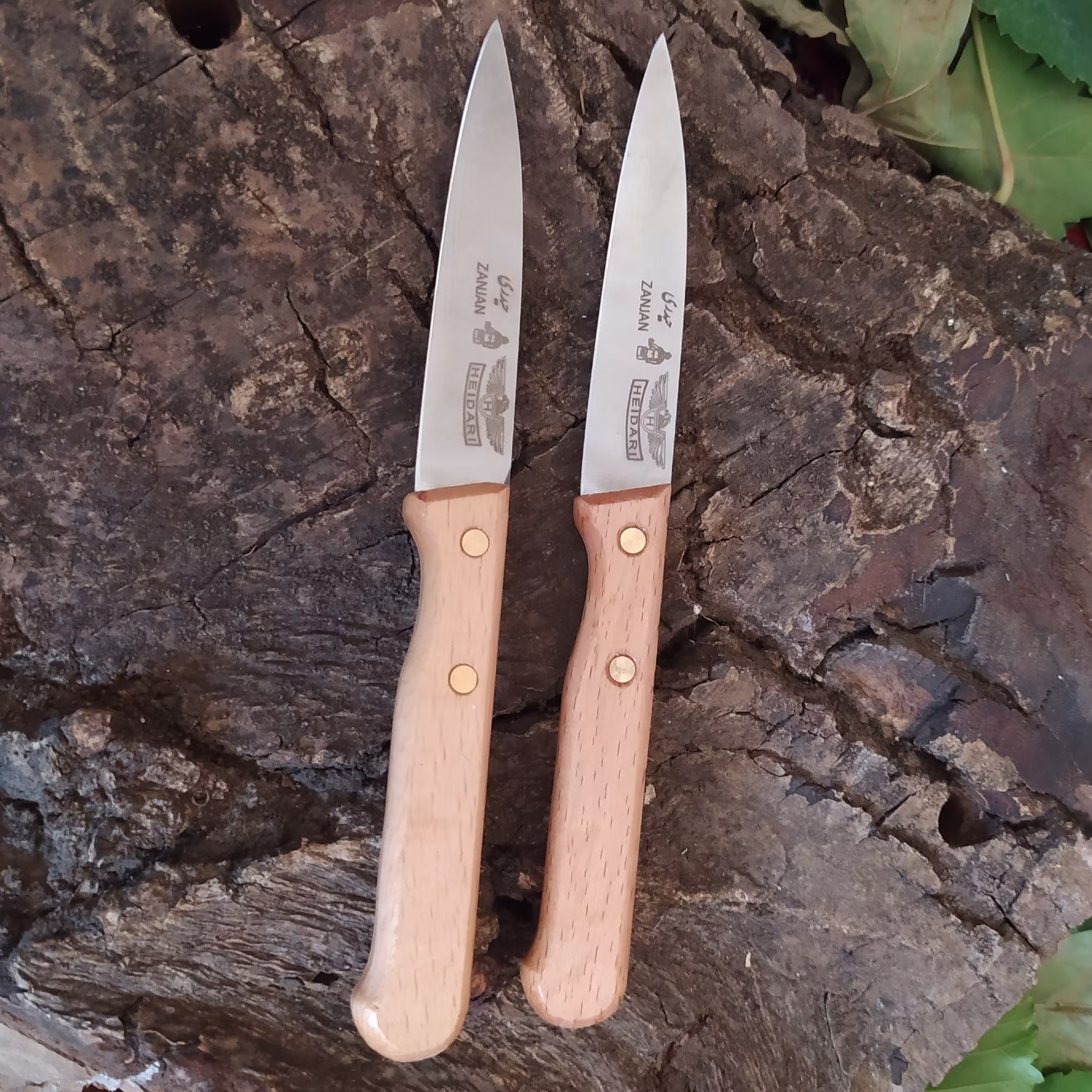 چاقو دو عددی حیدری زنجان مدل دم دستی با ارسال رایگان 