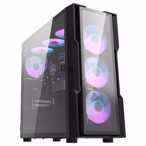 کیس کامپیوتر دارک فلش مدل DK431GLASS