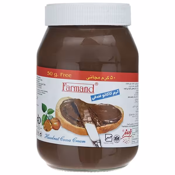کرم کاکائو فندقی فرمند مقدار 900 گرم | فروشگاه اینترنتی تاتا کالا