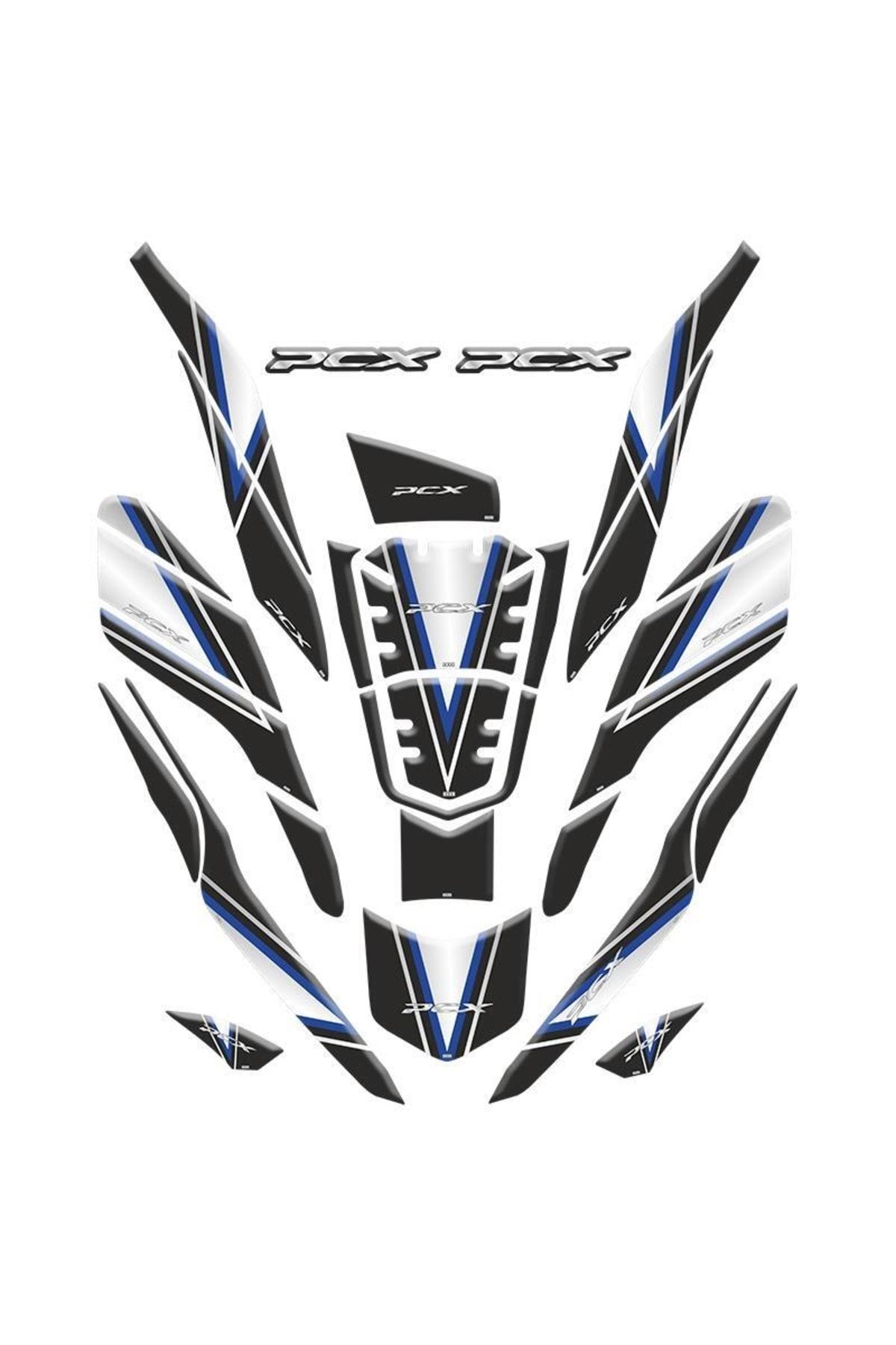 موتورسیکلت مجموعه پد مخزن سازگار PCX 2021 010 Honda Genel Markalar