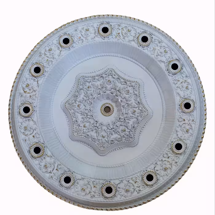 گل سقفی دایره115  سانتی متری اوکتا کد  338(ارسال بصورت پسکرایه)