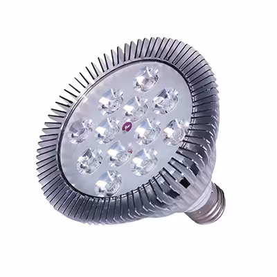 لامپ رشد گیاه توان 12 وات لنزدار