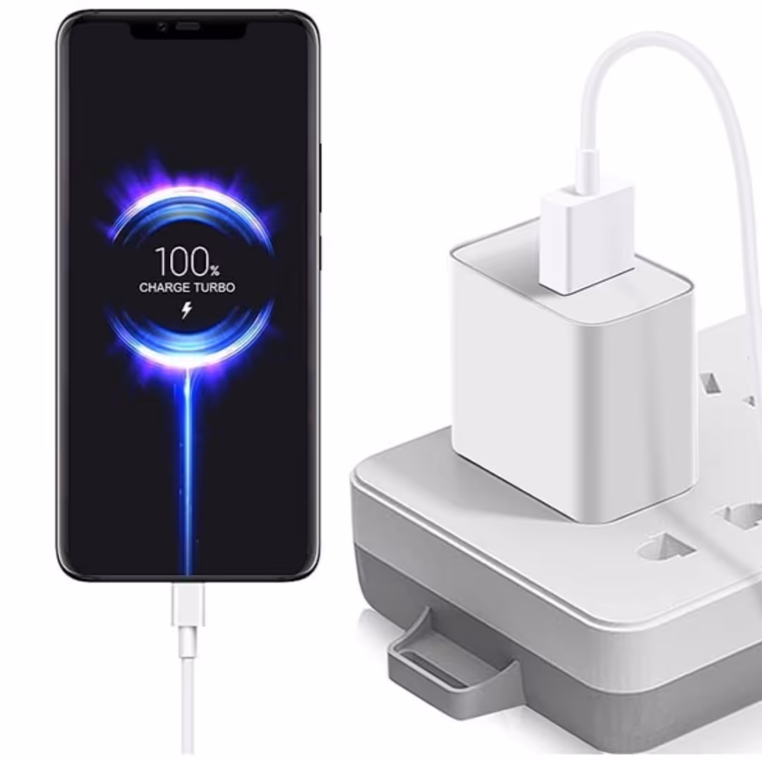 کابل شارژ توربو شیائومی رو کارتنی 33w و 67w ثانیه شمار 