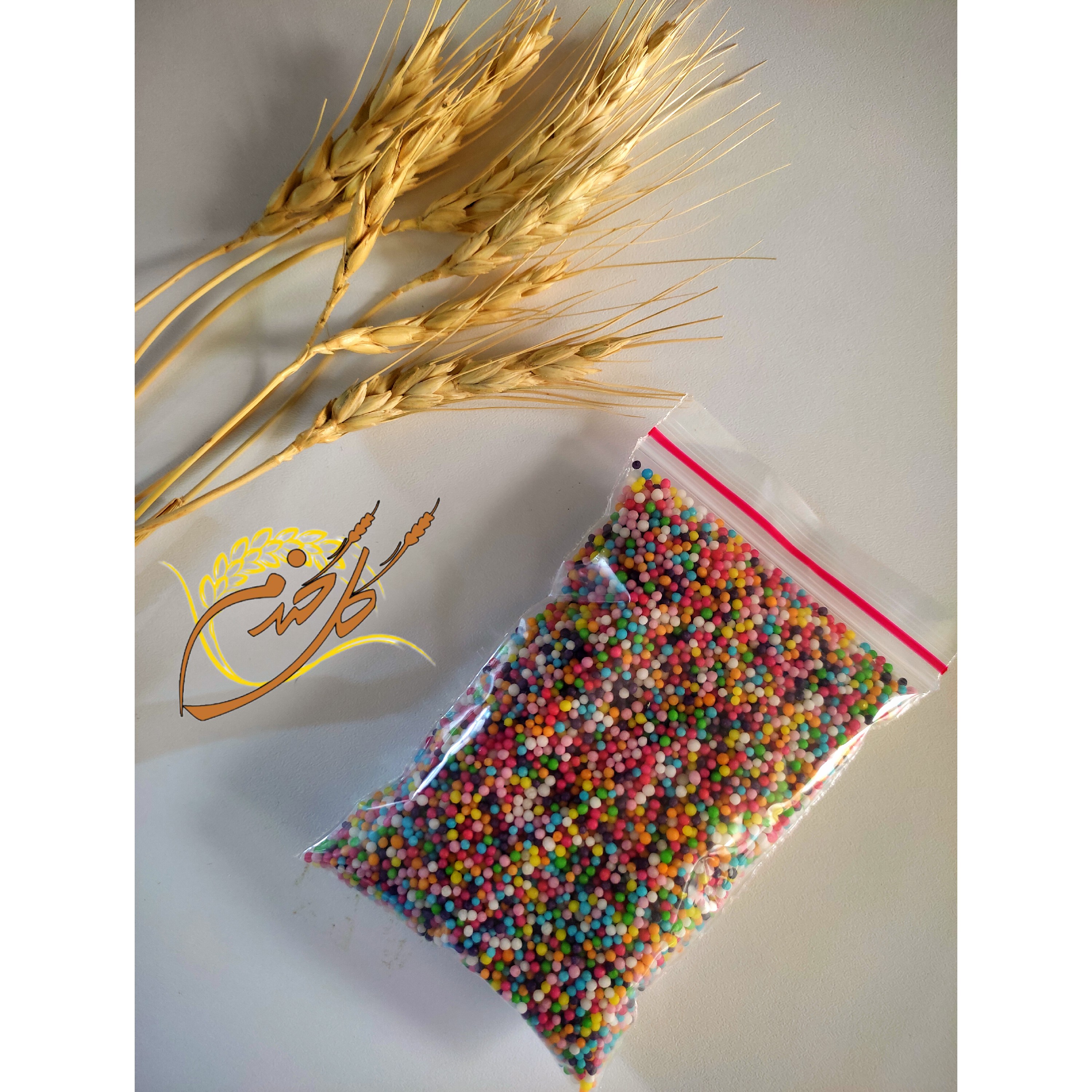 ترافل توپی رنگی رنگی بسته 100 گرمی