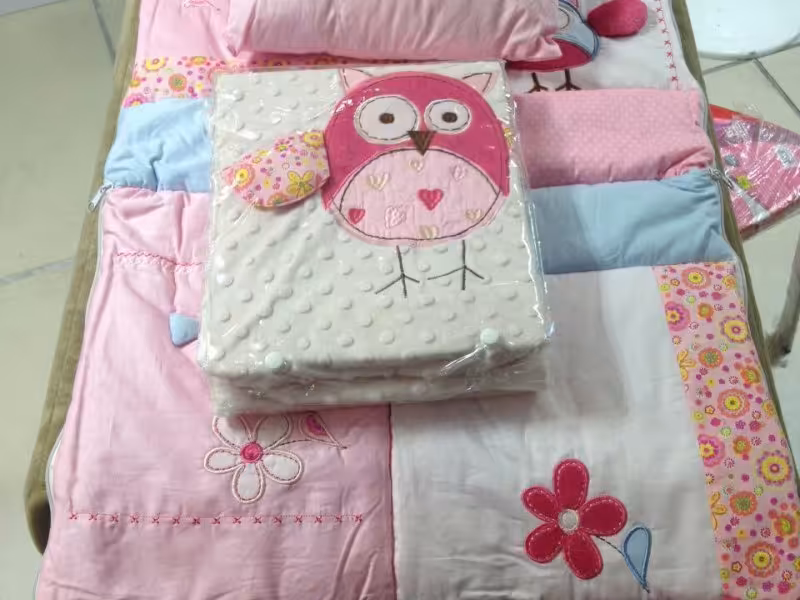 ست رختخواب کیفی سه تکه کودک طرح جغد