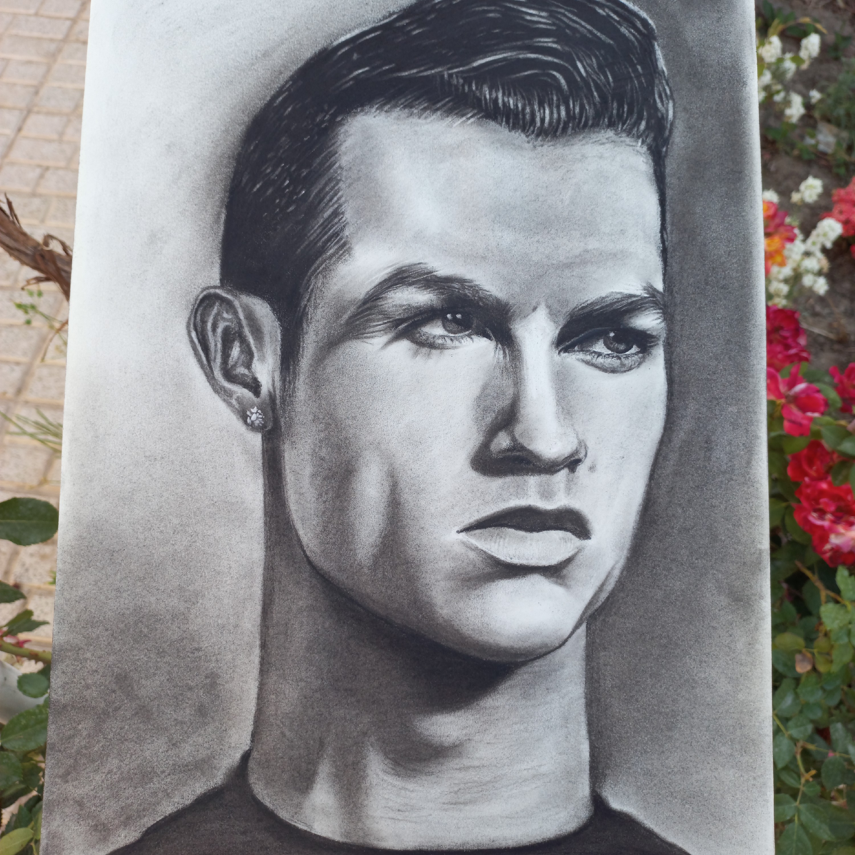 طراحی چهره ابعاد 30در 42 و یا ابعاد دلخواه شما طراحی شخصیت مورد علاقه ی شما