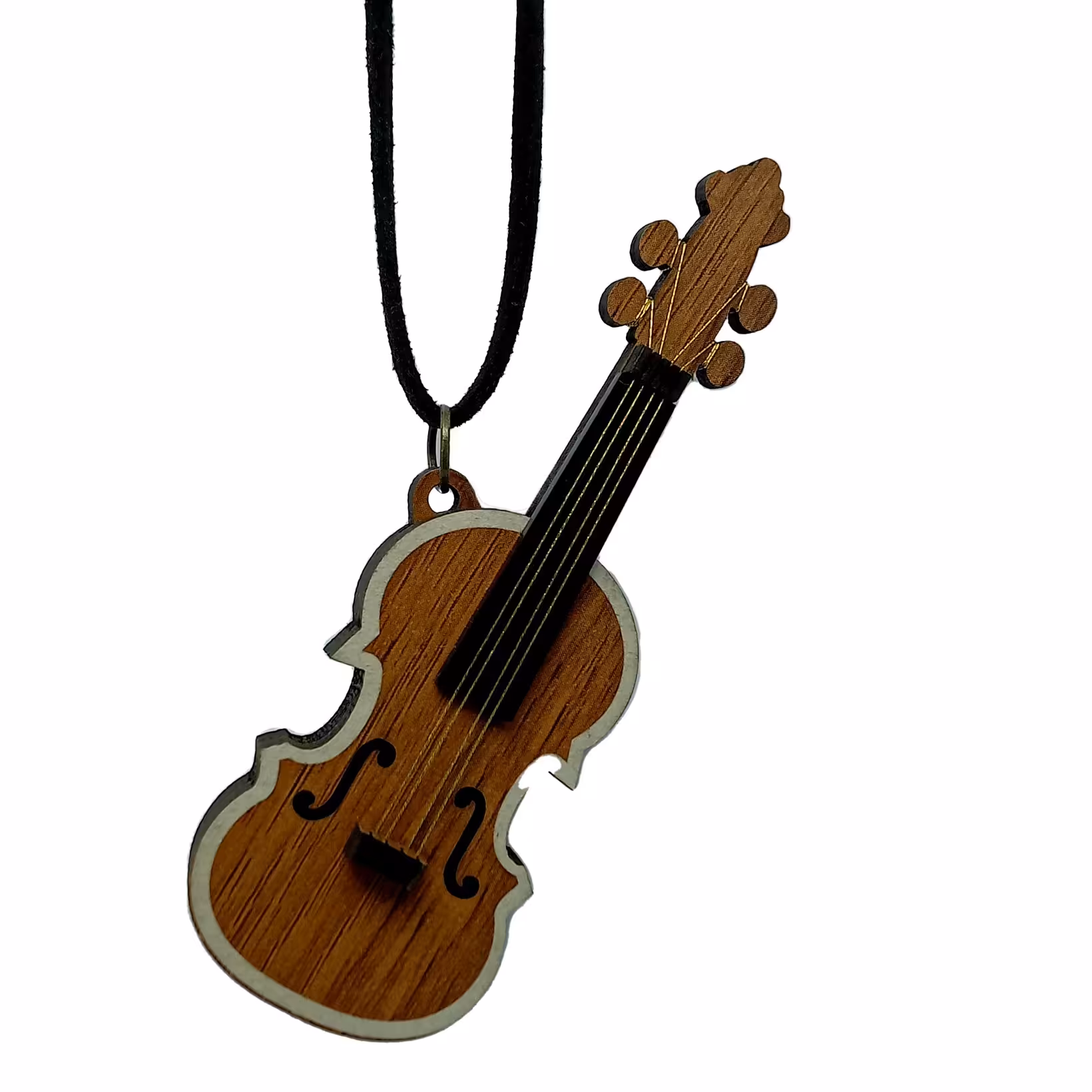 پیکسل و آویز چوبی دو تار 