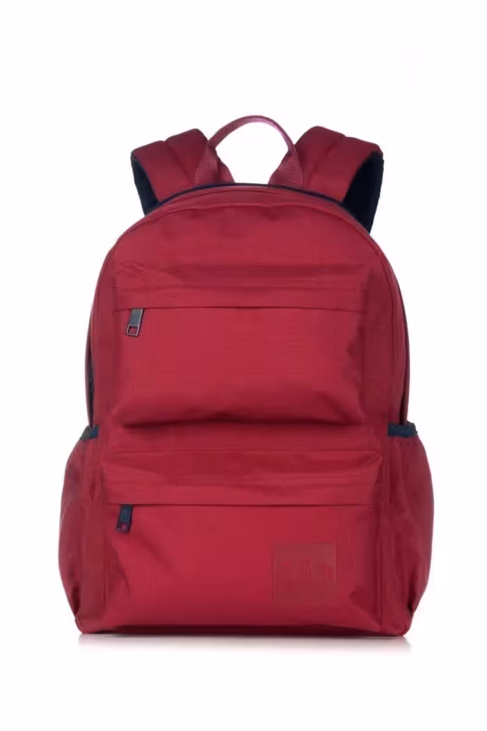 کیف مدرسه قرمز مردانه و زنانه کوله پشتی اصلی با محفظه مضاعف بورگوندی GAP
