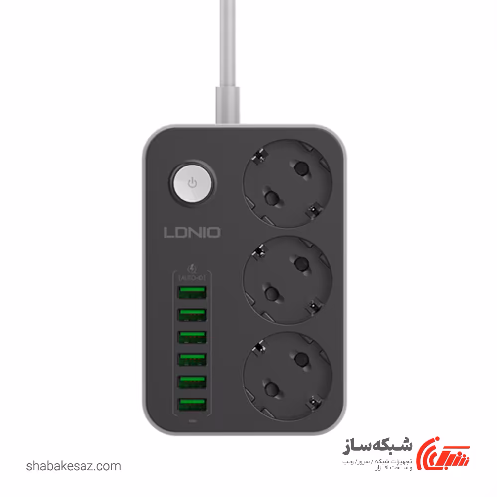 قیمت و خرید سه راهی برق الدینیو LDNIO SE3631 - شبکه ساز