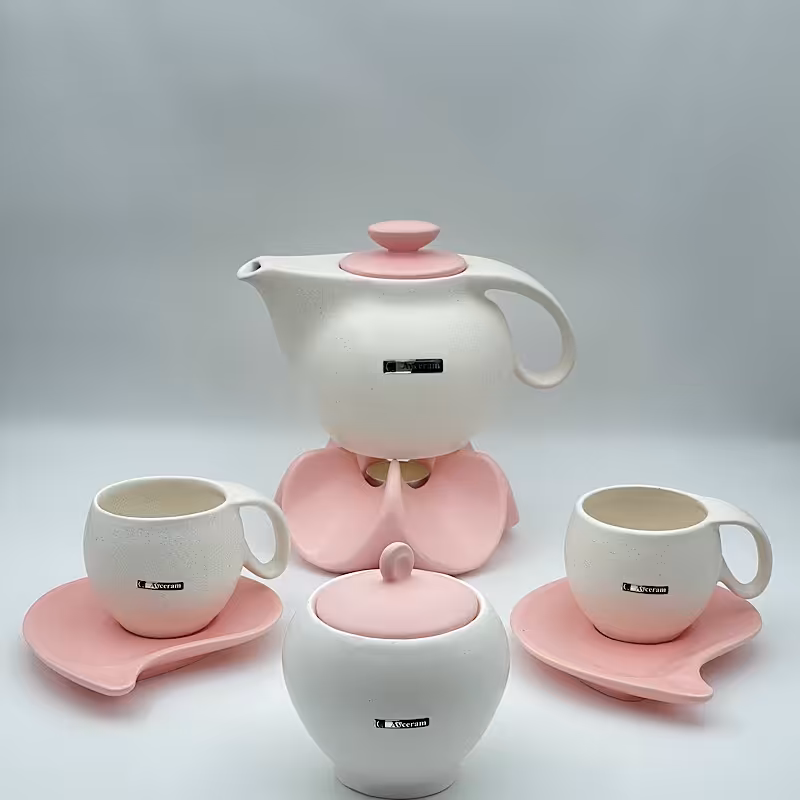 سرویس چای خوری 9 پارچه وارمر دار