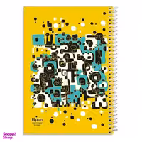 دفتر 100 برگ وزیری سیمی کلاسیک طرح 1264 الیپون (Elipon) کد 2371264