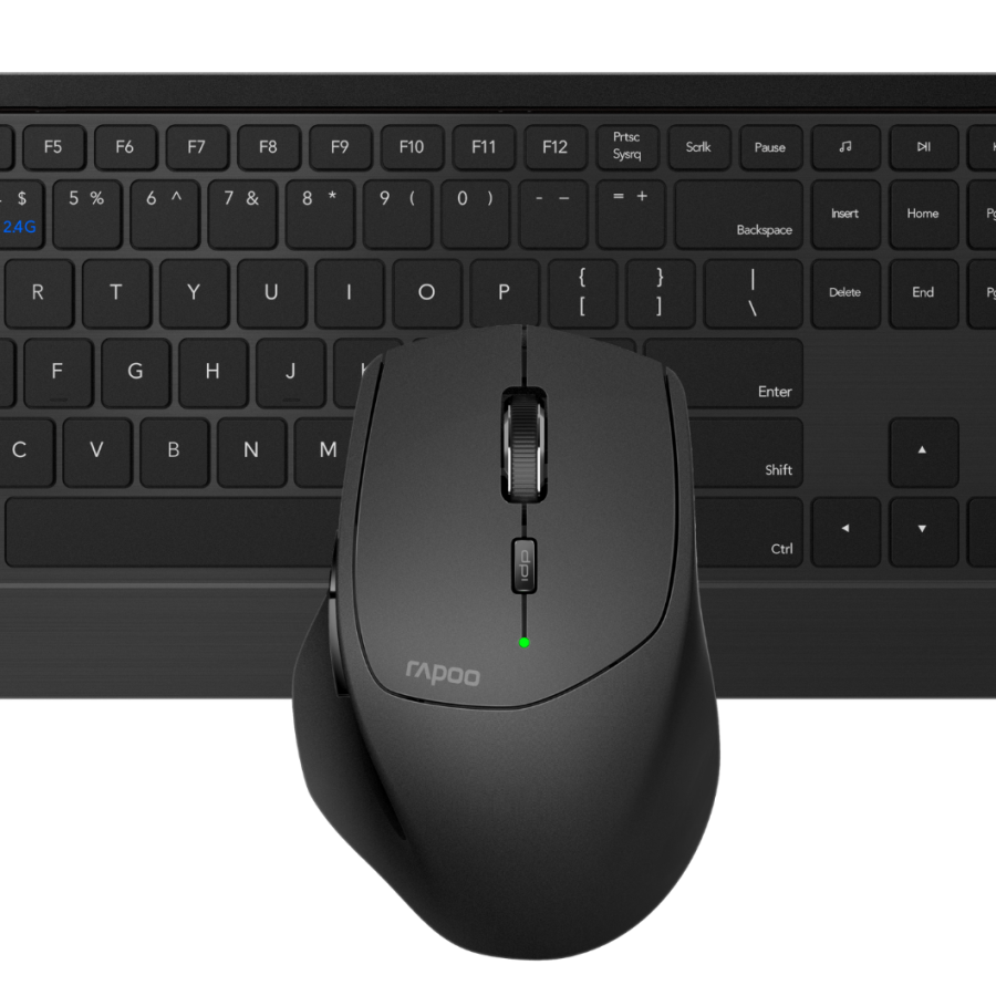 9500M Multi Mode (Bluetooth & Wireless) Keyboard & Mouse ست کیبورد و ماوس وایرلس