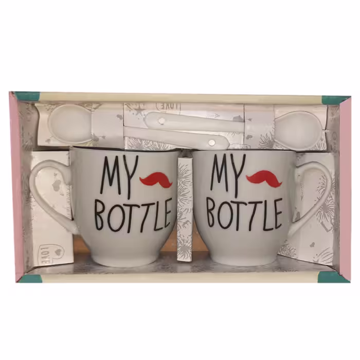 فنجان  بسته 2 عددی مدل MY BOTTLE