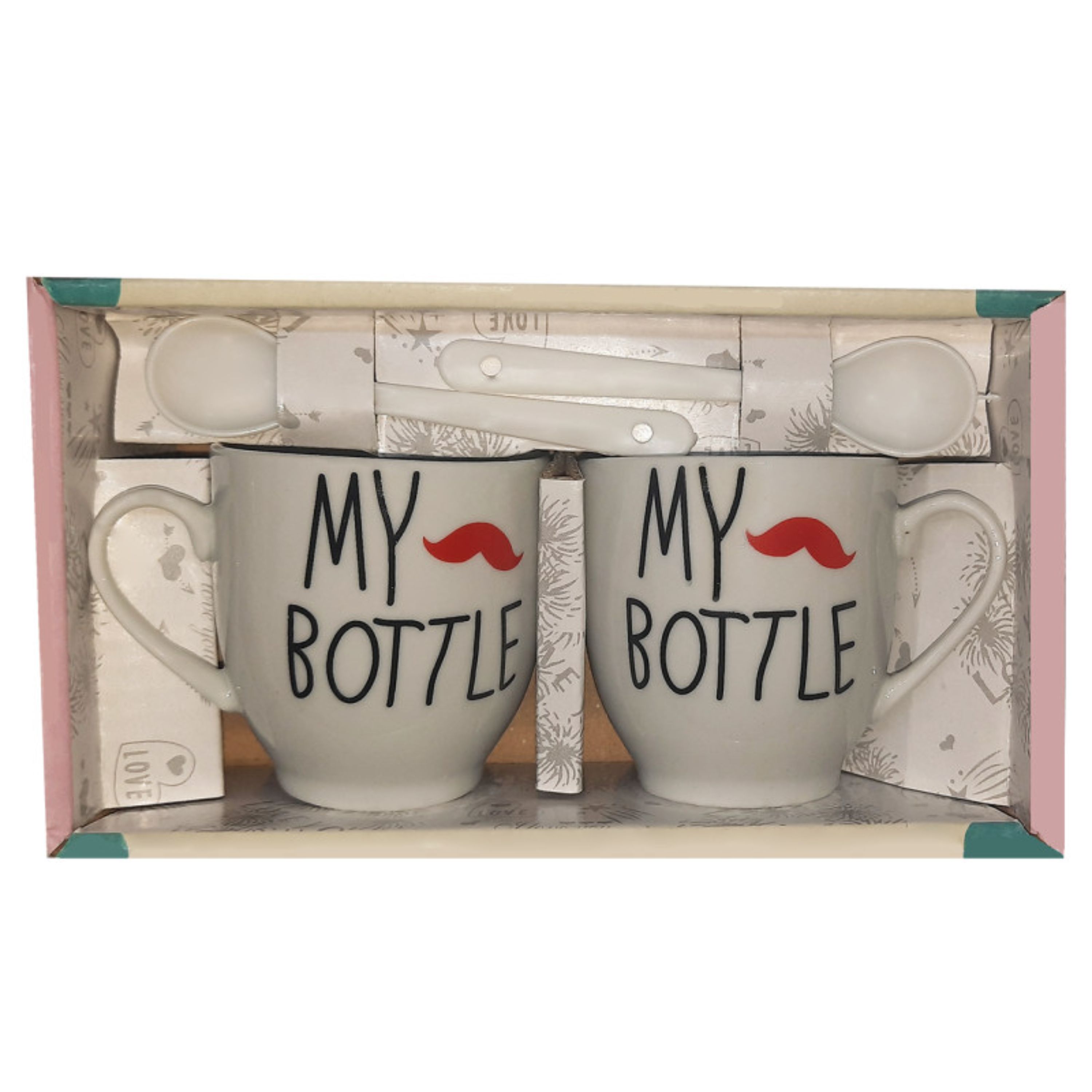 فنجان بسته 2 عددی مدل MY BOTTLE