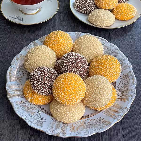 کلوچه کنجدی