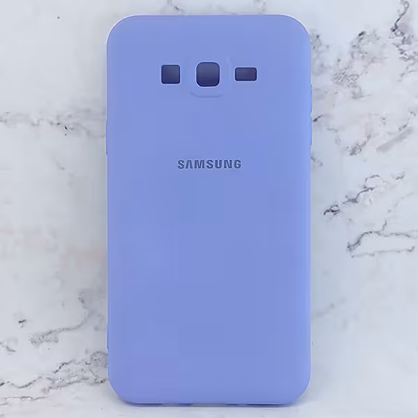 کاور سیلیکونی رنگی مدل TPN مناسب برای گوشی موبایل سامسونگ Galaxy J700 / J7 2015 - نیلی کمرنگ