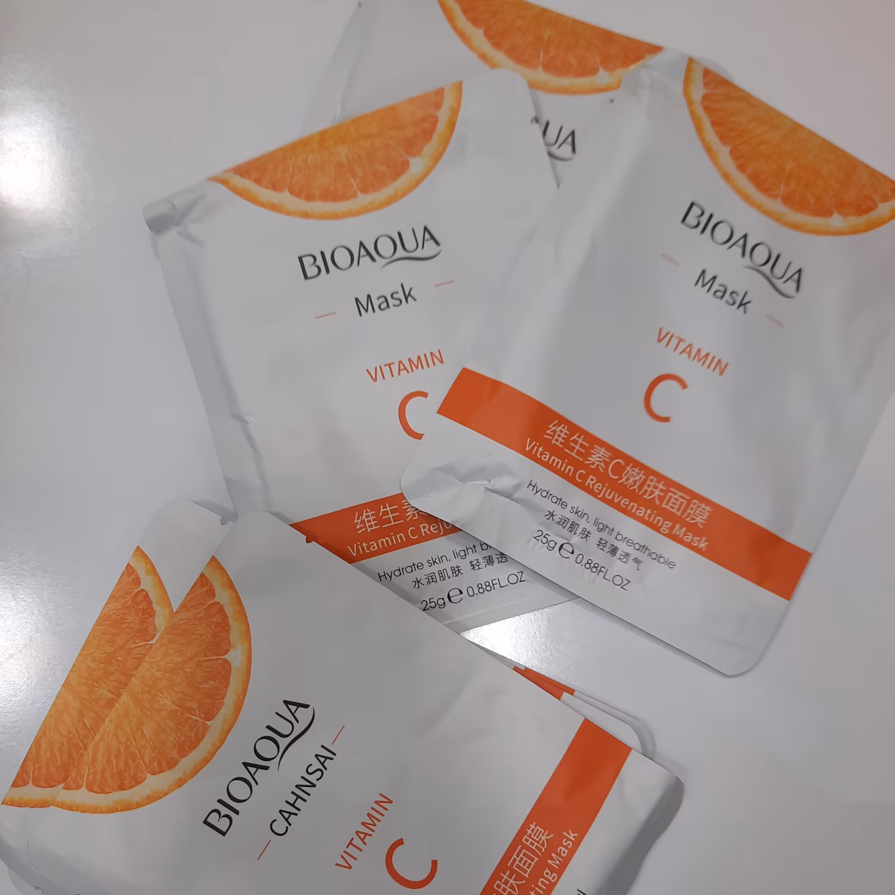 ماسک صورت پرتقال(ویتامین C) وزن 25 گرم 