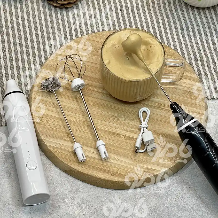 همزن کافی شارژی دو سر وارداتی