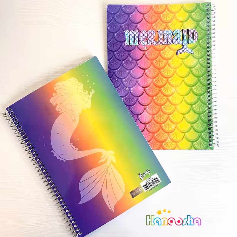 دفتر مشق 50 برگ پری دریایی