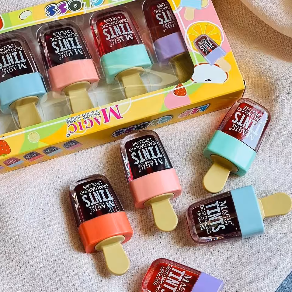 تینت لب کادویی بستنی 5عددی