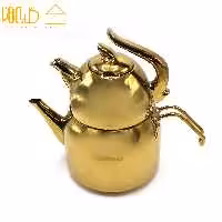 کتری قوری برتونی طلایی